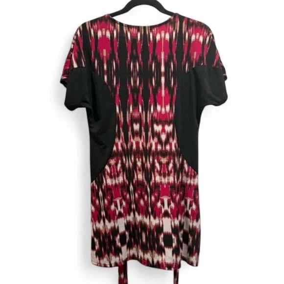 Charlotte Russe Black and Red Patterned Mini Dress - Picture 7 of 8
